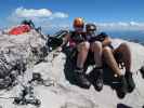 Sabrina und Christian am Hohen Dachstein, 2.995 m (19. Juli)