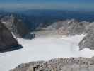 Großer Gosaugletscher vom Westgrat-Klettersteig aus (19. Juli)