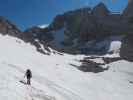 Sabrina am Großen Gosaugletscher (19. Juli)