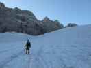 Christian am Großen Gosaugletscher (20. Juli)