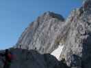 Amon-Klettersteig: Christian in der Simonyscharte, 2.674 m (20. Juli)