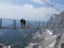 Christian und Sabrina auf der Hängebrücke (20. Juli)