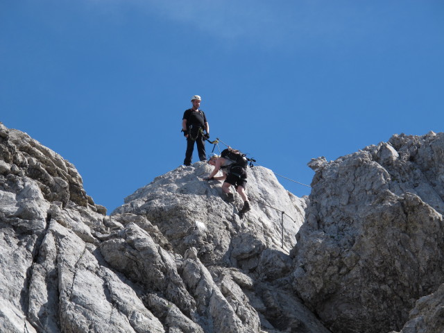 Weg 441 zwischen Schönfeldspitze und Watzmann (2. Aug.)