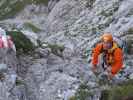 Erich auf Weg 441 zwischen Wimbachgrieshütte und Schönfeldspitze (2. Aug.)