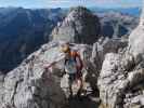 Erich auf Weg 441 zwischen Wimbachgrieshütte und Schönfeldspitze (2. Aug.)