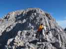 Erich auf Weg 441 zwischen Wimbachgrieshütte und Schönfeldspitze (2. Aug.)