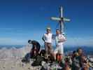 Ich und Erich auf der Schönfeldspitze, 2.712 m (2. Aug.)