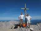 Ich und Erich auf der Schönfeldspitze, 2.712 m (2. Aug.)