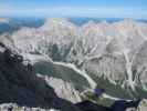 von der Schönfeldspitze Richtung Westen (2. Aug.)