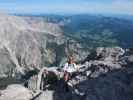 Erich auf Weg 441 zwischen Schönfeldspitze und Watzmann (2. Aug.)