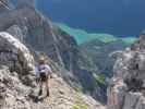 Erich auf Weg 441 zwischen Schönfeldspitze und Watzmann (2. Aug.)