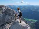 Erich auf Weg 441 zwischen Schönfeldspitze und Watzmann (2. Aug.)