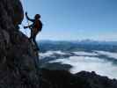 Selbhorn-Klettersteig: Axel im Einstieg