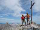 Axel und ich am Südgipfel des Selbhorns, 2.642 m