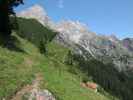 Weg 427 zwischen Braggstein und Lechneralm