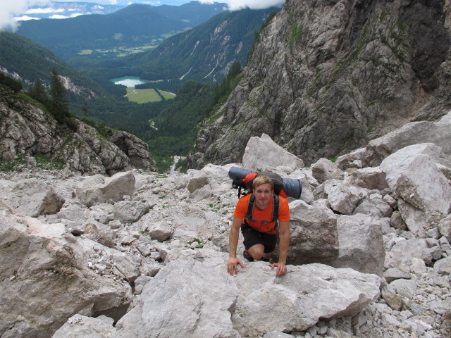 David im Valle delle Lavina (16. Aug.)