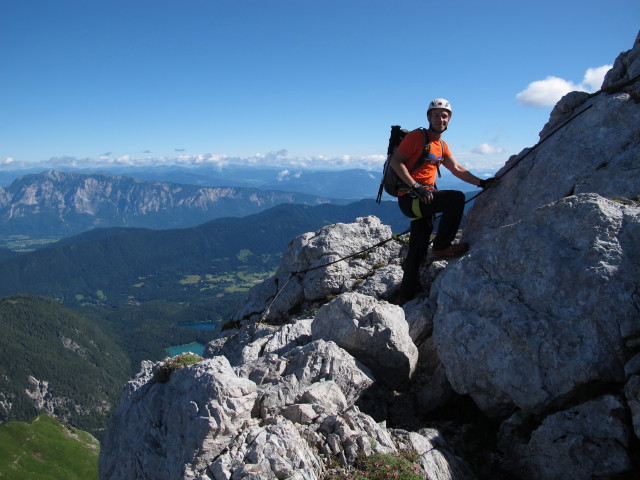 Via Ferrata Italiana al Mangart: David (17. Aug.)