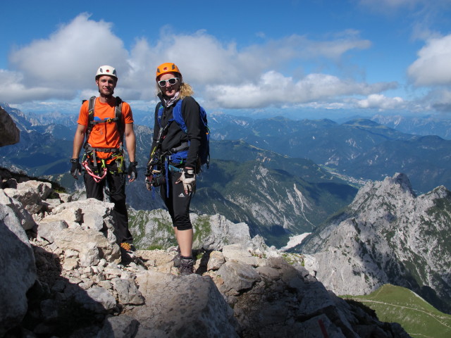 Ferrata Slovena: David und Sabrina (17. Aug.)