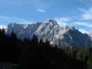 Mangart vom Lago di Fusine inferiore aus (16. Aug.)