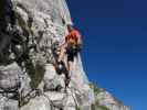 Via Ferrata Italiana al Mangart: David (17. Aug.)