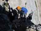 Via Ferrata Italiana al Mangart: Sabrina und Christian (17. Aug.)