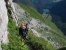 Via Ferrata Italiana al Mangart: Sabrina und Christian (17. Aug.)