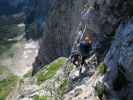 Via Ferrata Italiana al Mangart: Christian und Sabrina (17. Aug.)