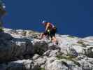 Via Ferrata Italiana al Mangart: David (17. Aug.)