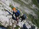 Via Ferrata Italiana al Mangart: Sabrina und Christian (17. Aug.)