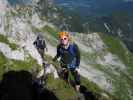 Via Ferrata Italiana al Mangart: Christian und Sabrina (17. Aug.)