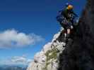 Via Ferrata Italiana al Mangart: Sabrina und Christian (17. Aug.)