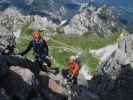 Ferrata Slovena: Sabrina und David (17. Aug.)