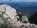 Ferrata Slovena: Sabrina und David (17. Aug.)