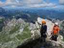 Ferrata Slovena: Sabrina und David (17. Aug.)