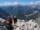 Ferrata Slovena: Christian und Sabrina (17. Aug.)