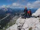 Ferrata Slovena: Sabrina und Christian (17. Aug.)