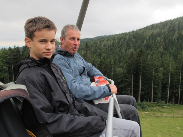 Martin und Erich in der Sonnenbahn