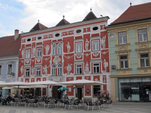 Hacklhaus in Leoben (29. Aug.)