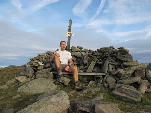 Ich am Herrenkogel, 1.642 m (30. Aug.)