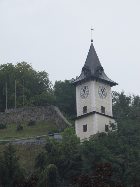 Uhrturm von Bruck an der Mur (30. Aug.)