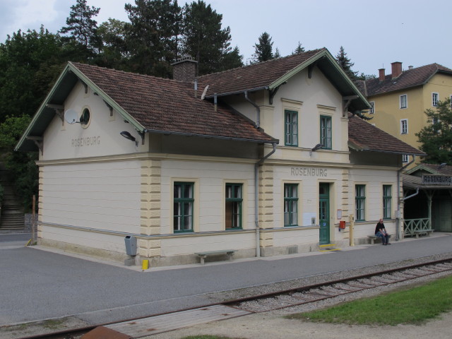 Bahnhof Rosenburg, 265 m