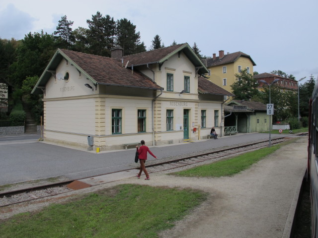 Bahnhof Rosenburg, 265 m