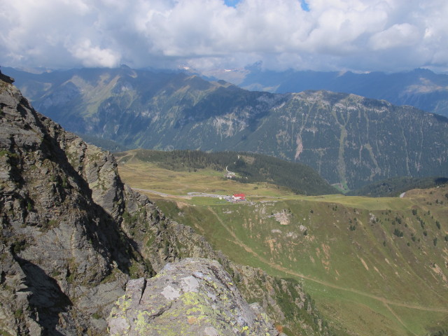 vom Jaufenspitze-Nordgrat Richtung Nordwesten