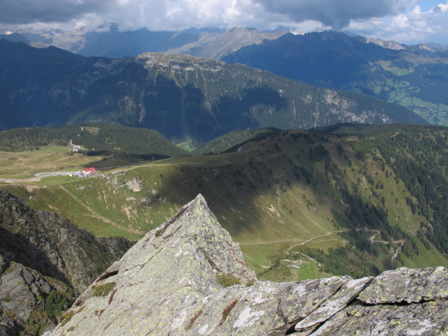 vom Jaufenspitze-Nordgrat Richtung Norden