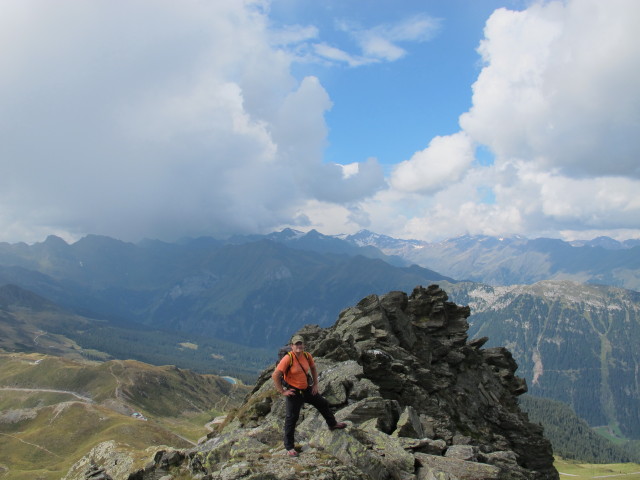 Axel auf Weg 17 zwischen Jaufenspitze und Jaufenpass