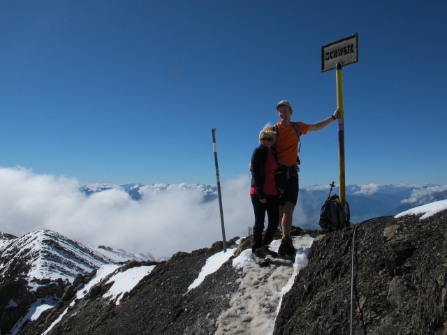 Corinna und Andreas auf Weg 02 zwischen Totalphütte und Schesaplana