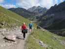 Corinna und Andreas auf Weg 02 zwischen Totalphütte und Lünersee