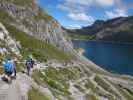 Andreas und Corinna auf Weg 02 zwischen Totalphütte und Lünersee