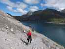 Corinna und Andreas auf Weg 02 zwischen Totalphütte und Lünersee