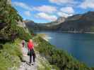 Corinna und Andreas auf Weg 02 zwischen Totalphütte und Lünersee